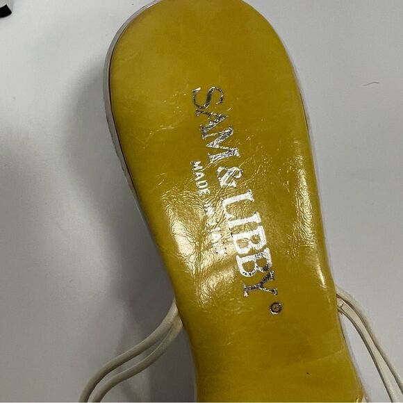 Sam & Libby Yellow Floral Sandals - Picture 4 of 5